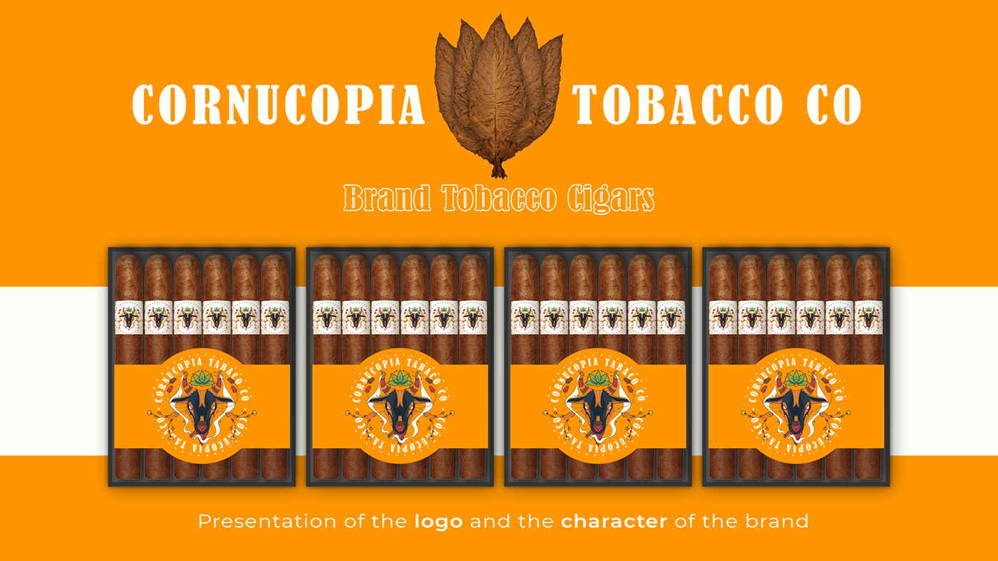 Character Character design  cigar ILLUSTRATION  logo Mascot smoke tobacco visual identity