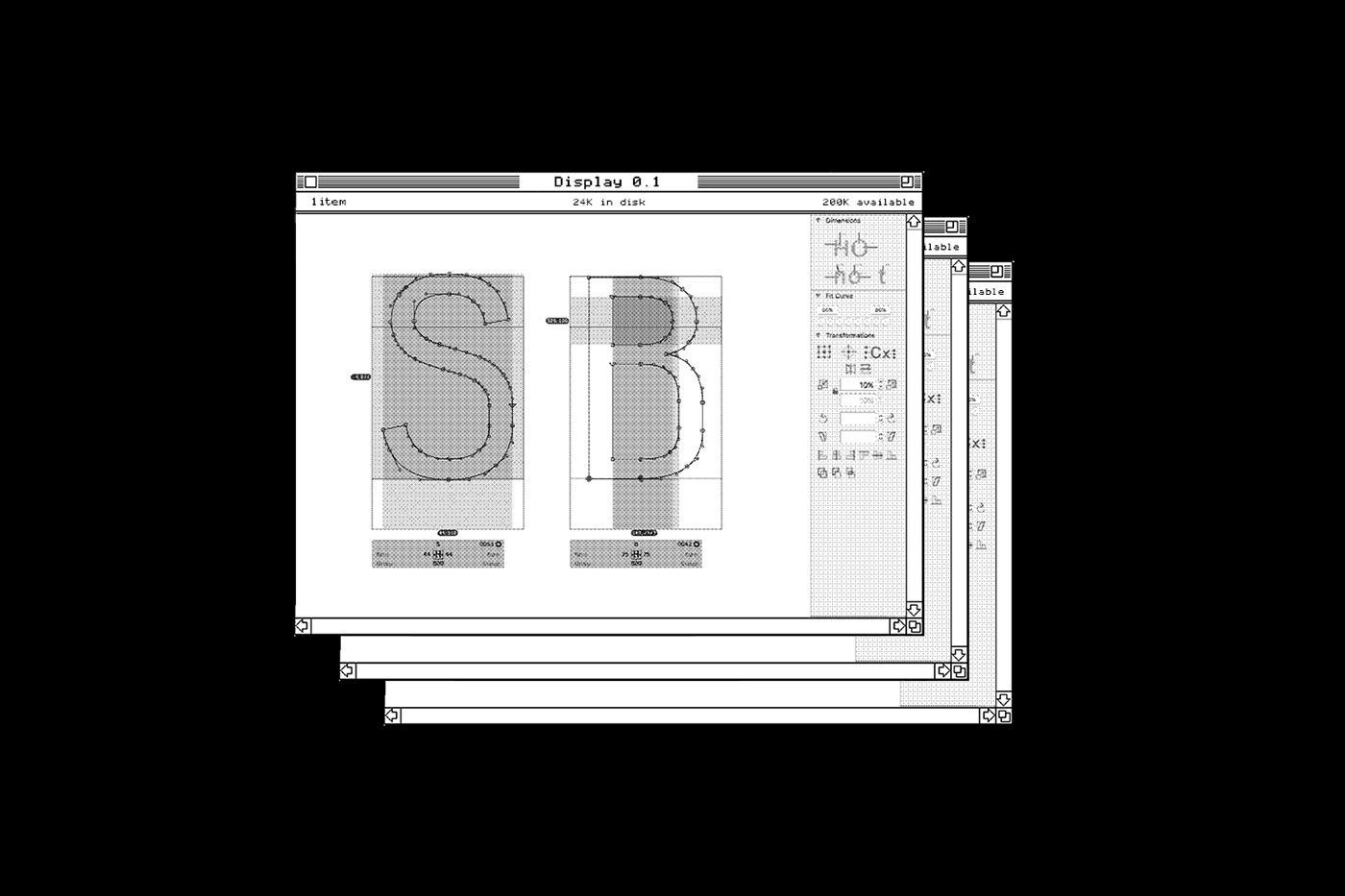 font monospace Compressed typography   lettering Mono LT Monoslave brutal