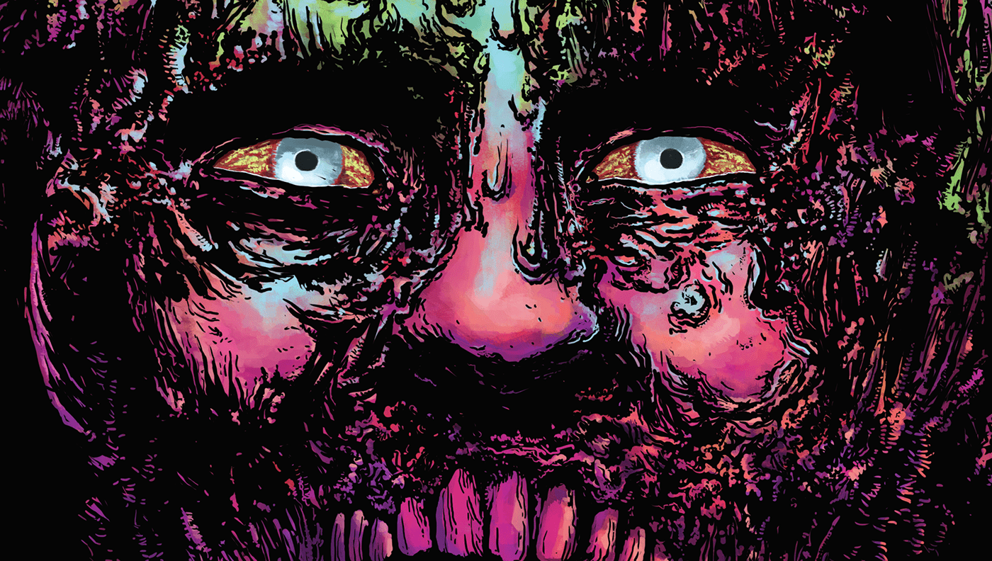 artposter artwork creepie   horror poster Scary zombie