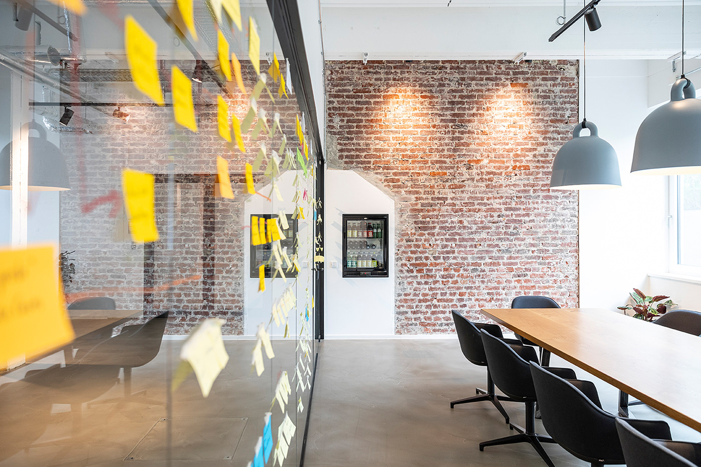 designstudio interiordesign meeting newwork Office officedesign Postits ruhrpott Startup workspace