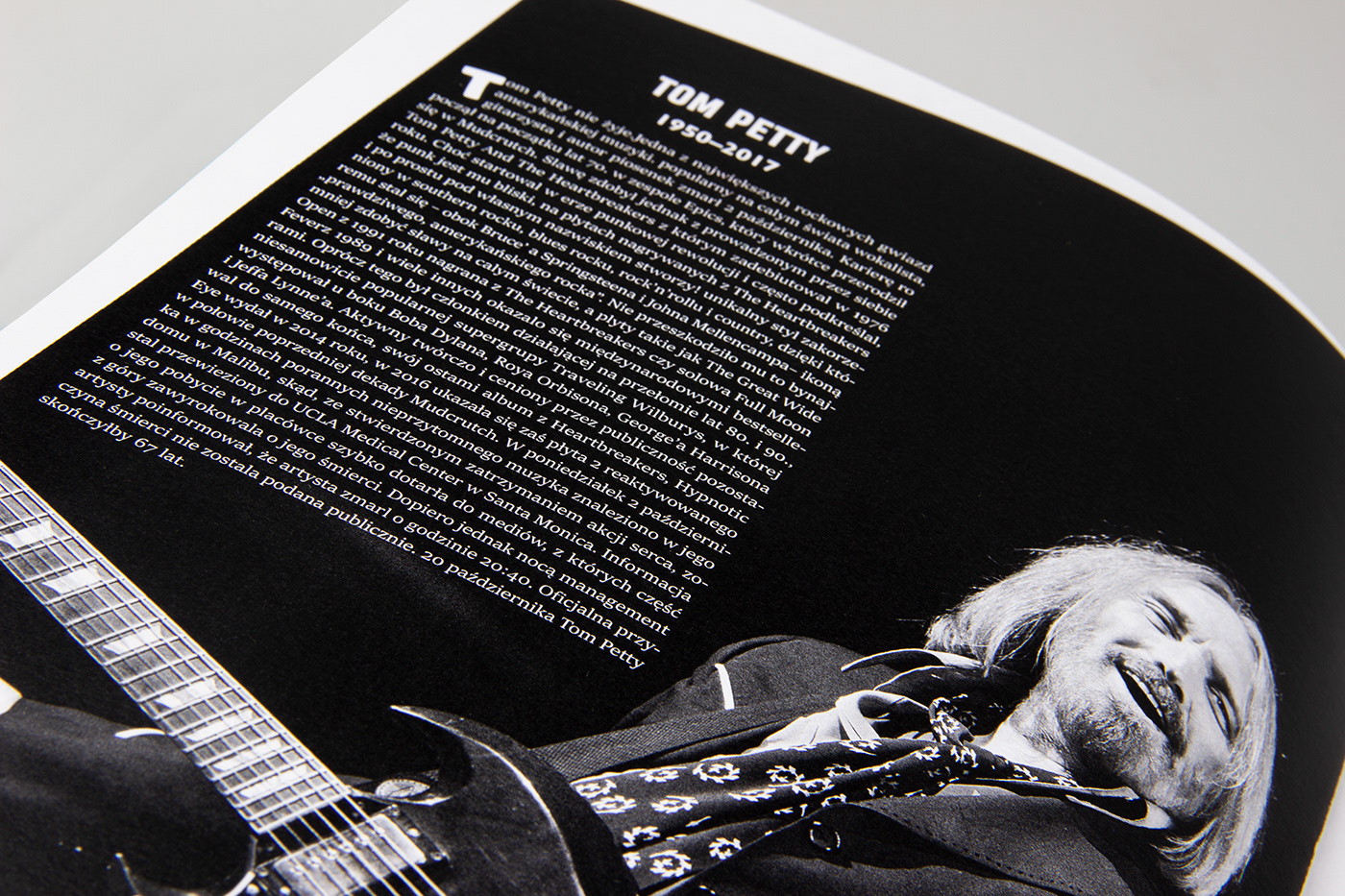 magazine design rock music metal print
