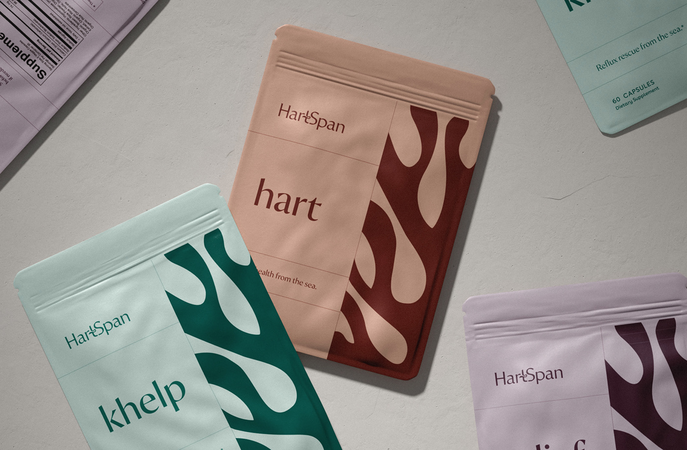 Packaging Wellness print packaging design brand identity