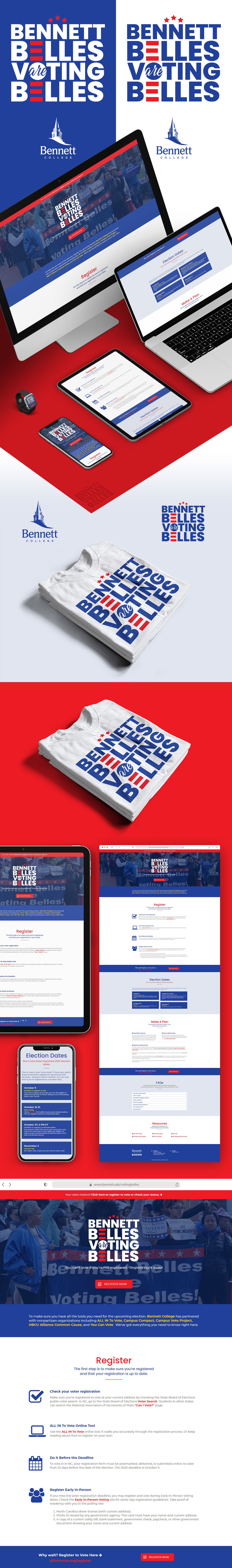 apparel college HBCU logo patriotism politics University vote voting Website