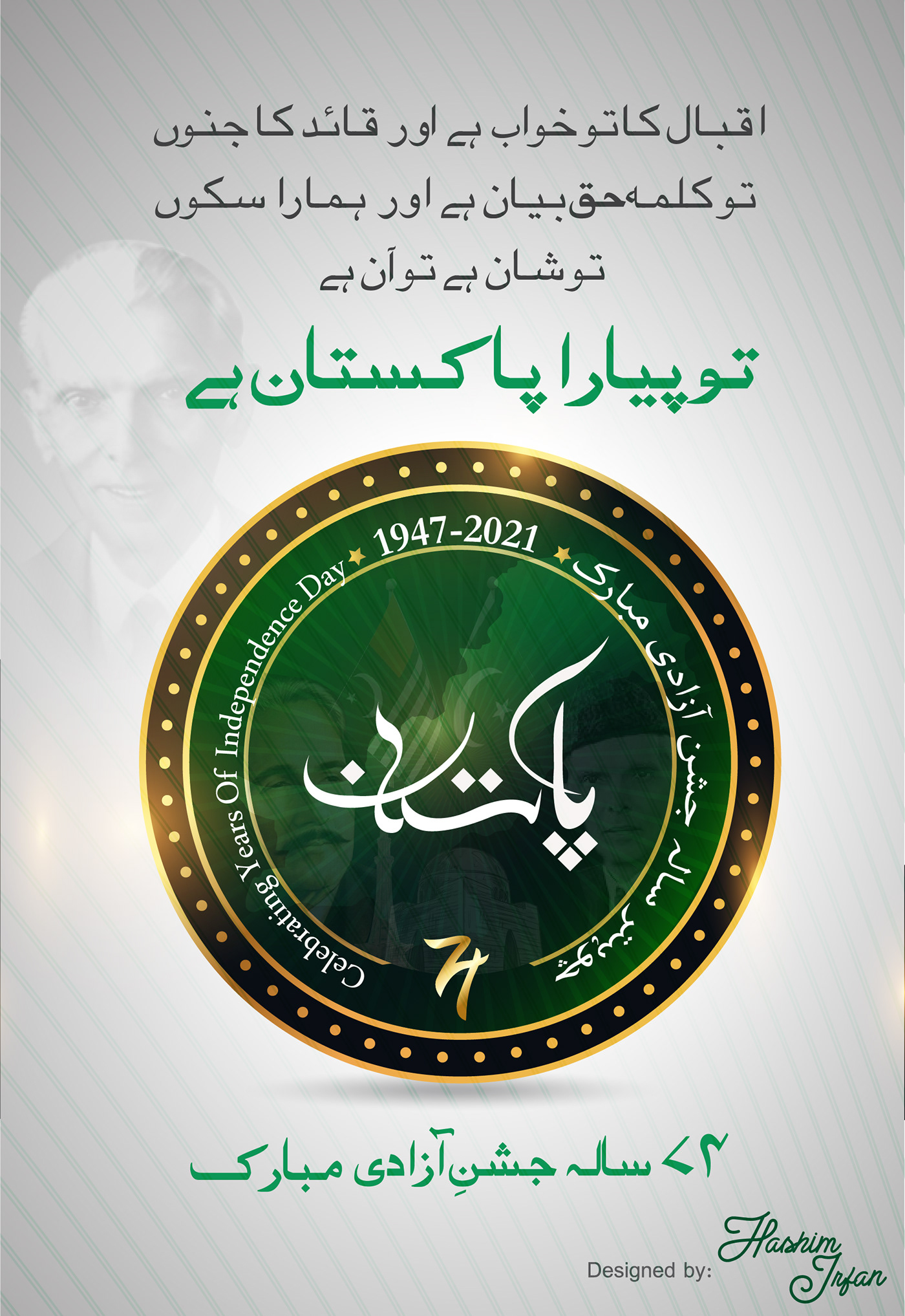 14 august azadi celebration independence day Independenceday Pakistan pakistan independence day PakistanDay 75th Anniversary badge