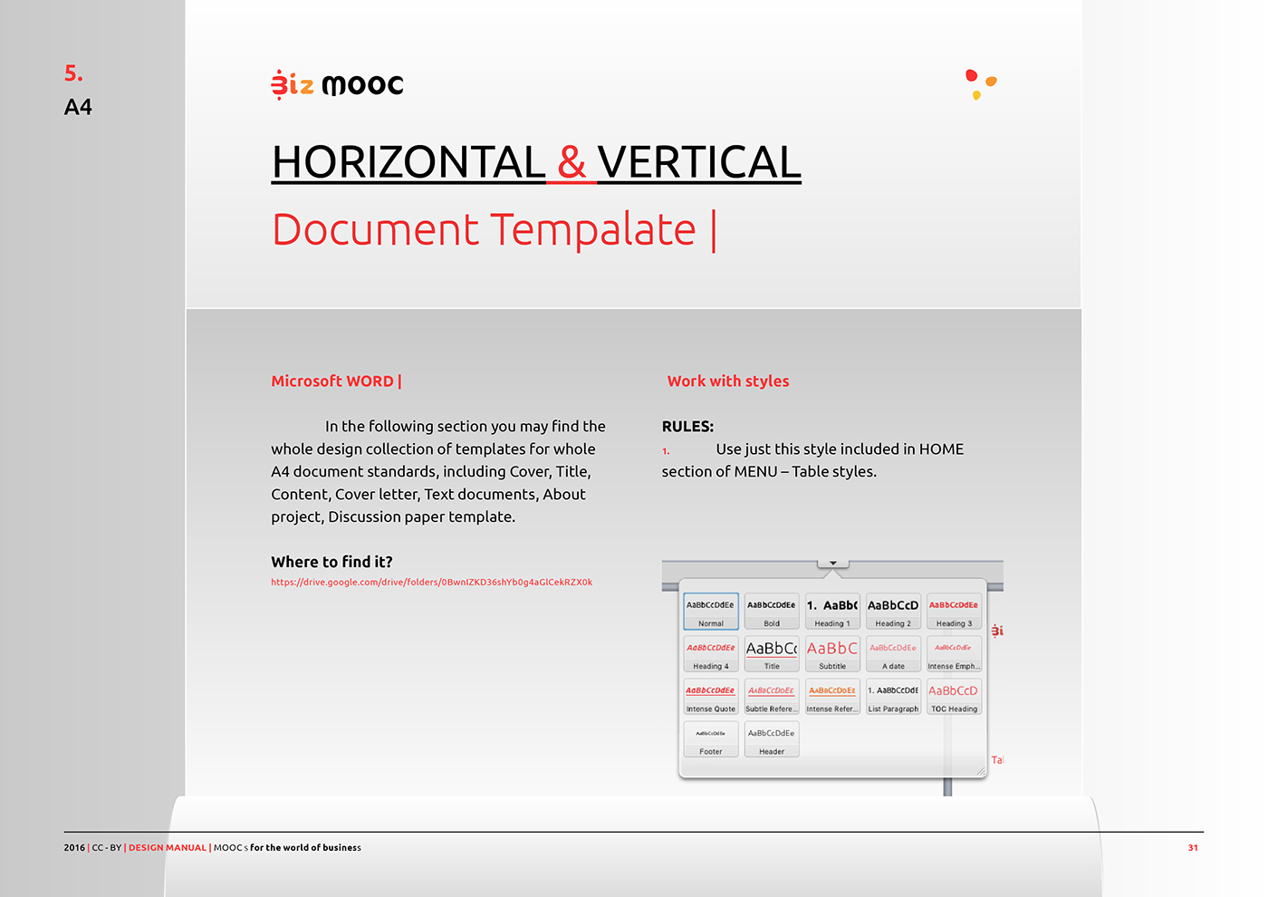 design manual MOOC Ubuntu Education system identity European Union cool portal typography  