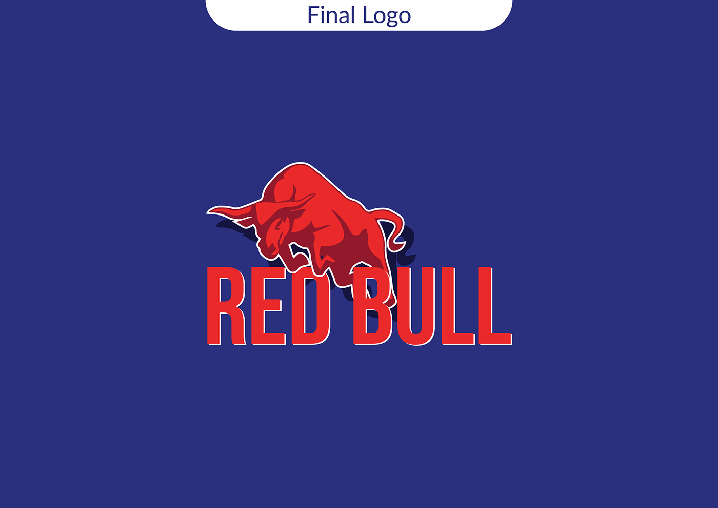 branding  logo Logo Design rebranding Red Bull Red bull rebranding redbull branding Redbull logo