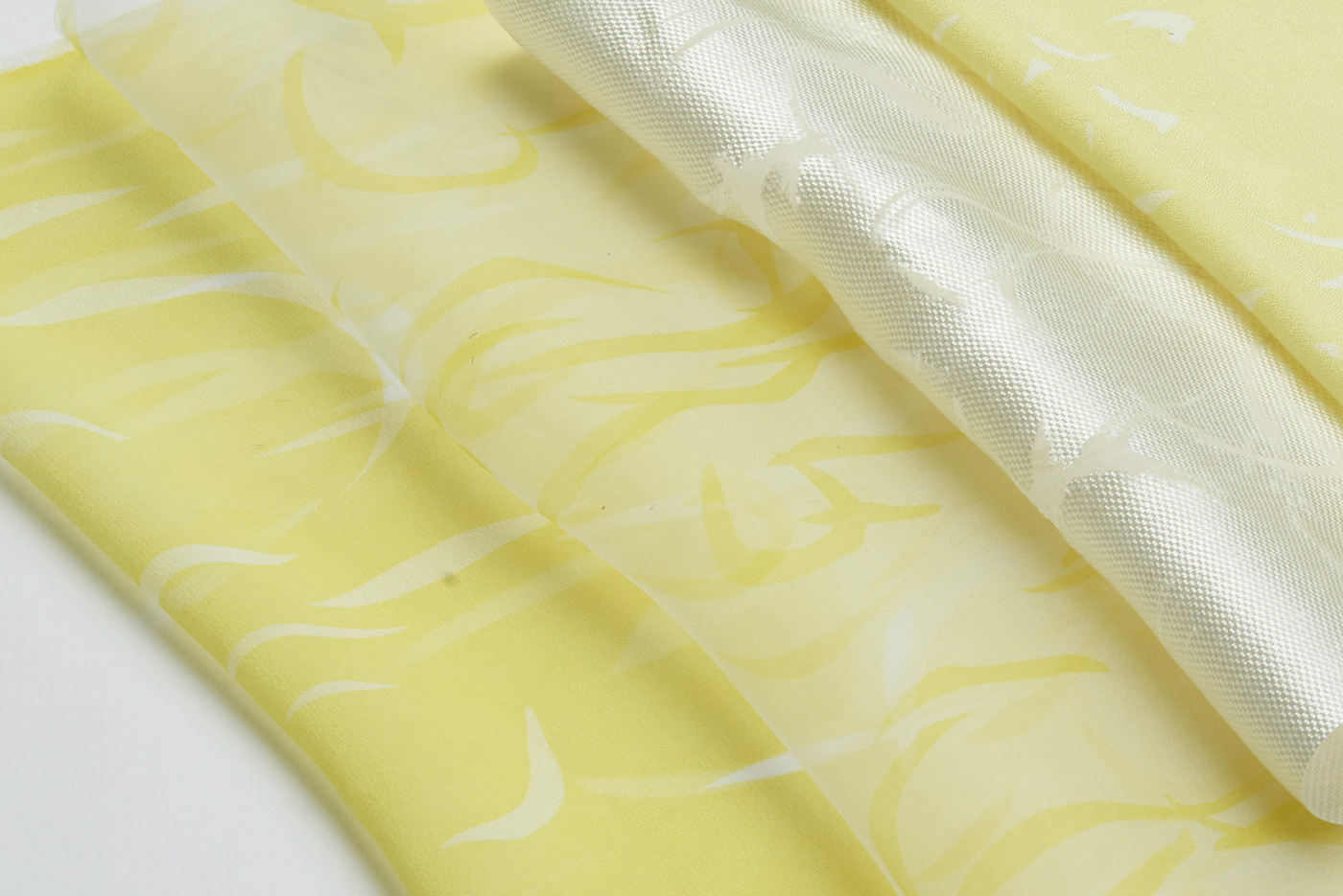 textile print screenprint pattern sour sweet Salt experiment SILK abstract