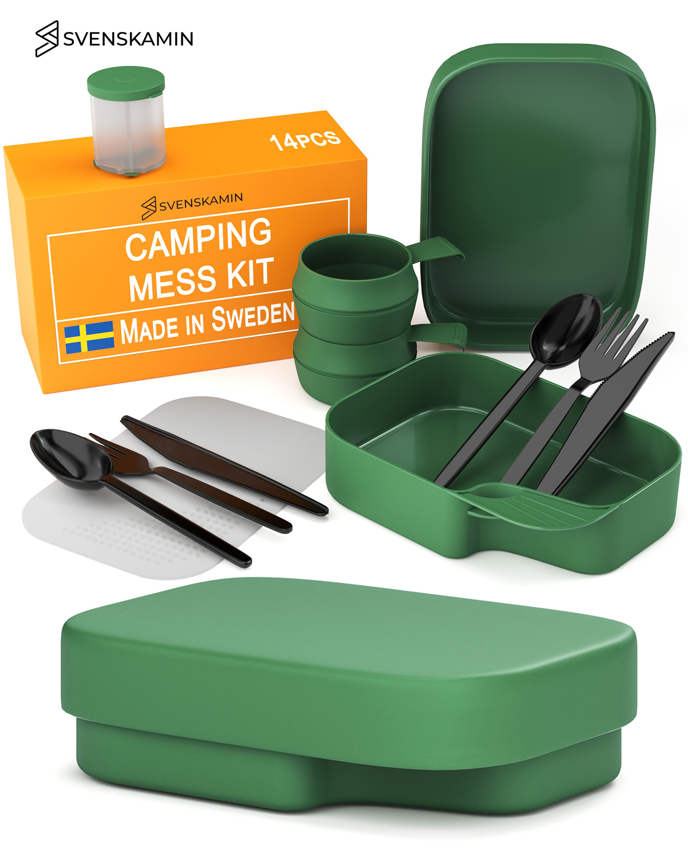 camping 3D animation  3ds max dish Sweden green Amazon Amazon Product kit