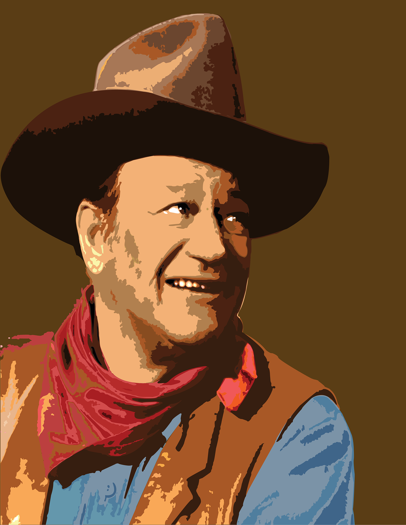 John Wayne Portrait - 2012 on Behance