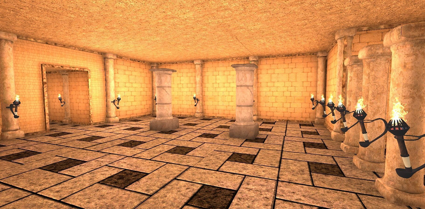 egyptian pyramid desert sand Tombs history 3D 3d modeling visualization interior design 