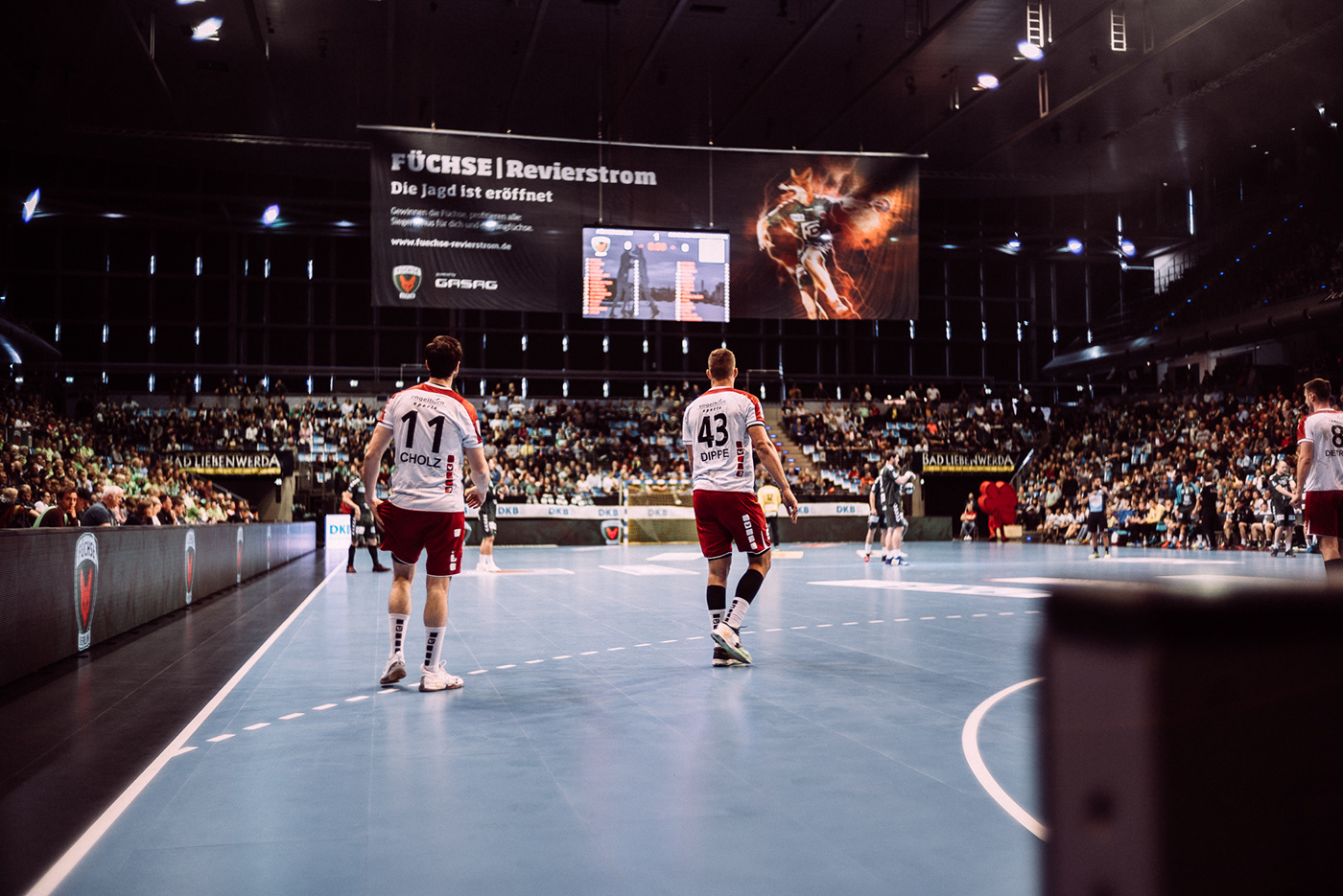 berlin Leica füchse berlin handball sports voigtlander 35mm germany press reportage
