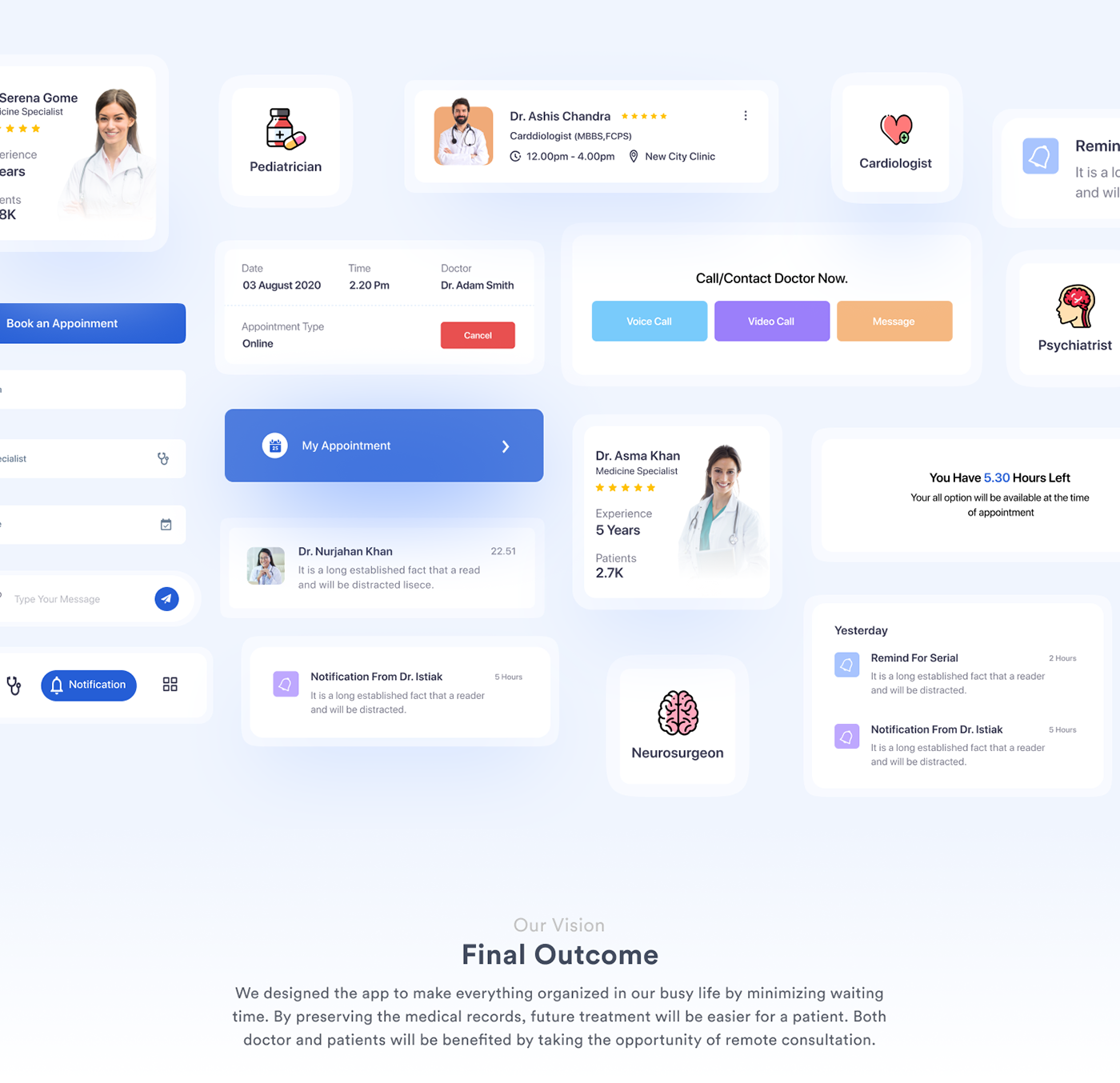 animation  Appointment app Case Study doctor app doctor point iOS App Medical app Payment App ui design UX Case Study