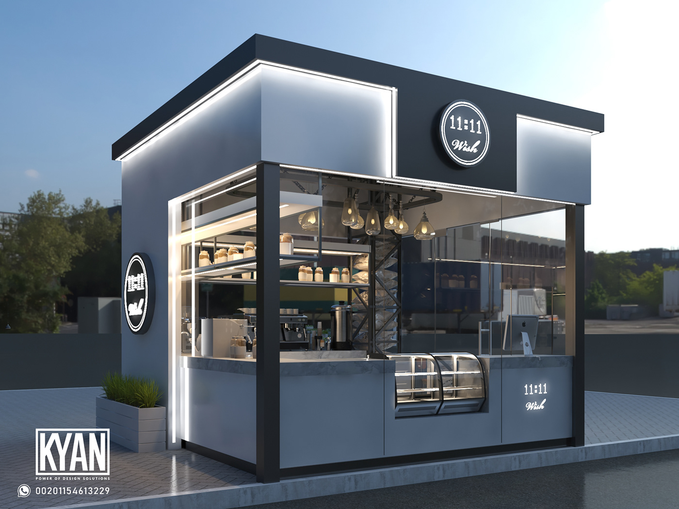 Coffee Booth Design on Behance