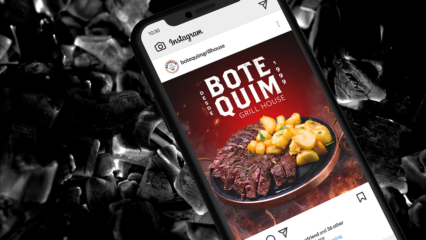 barbecue botequim brand identity branding  Food  grill logo Logo Design restaurant visual identity