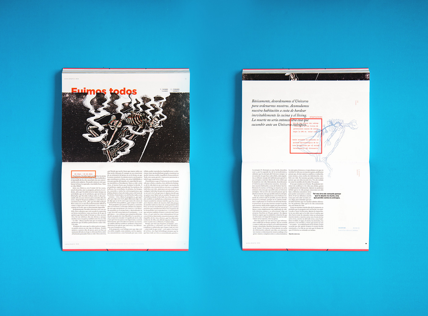 editorial design  book design science book Inphography typograhy anuario el gato la caja editorial