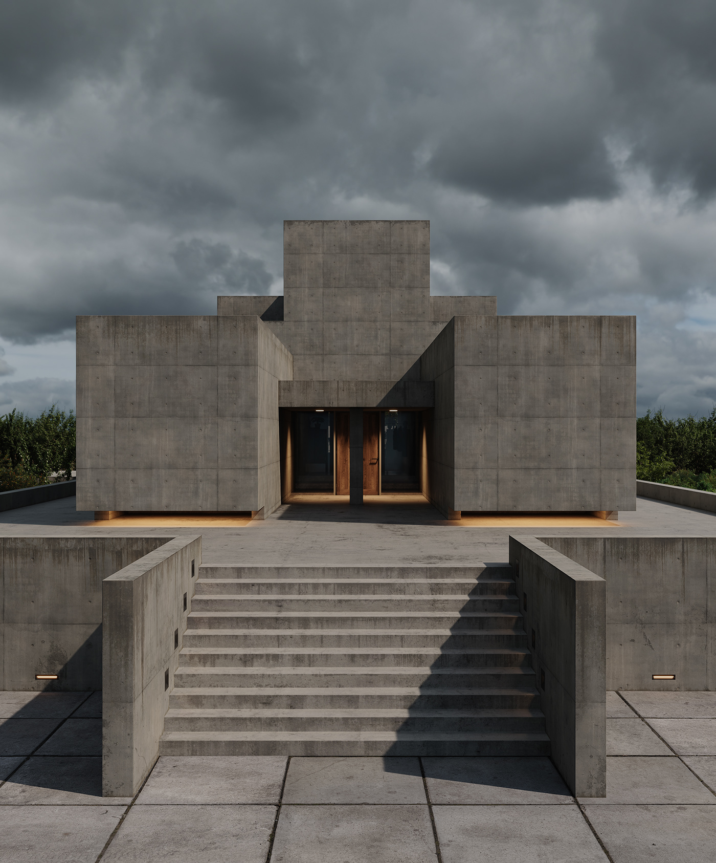 architecture archviz Brutalism CGI cinematic interior design  Minimalism minimalist rendering visualization