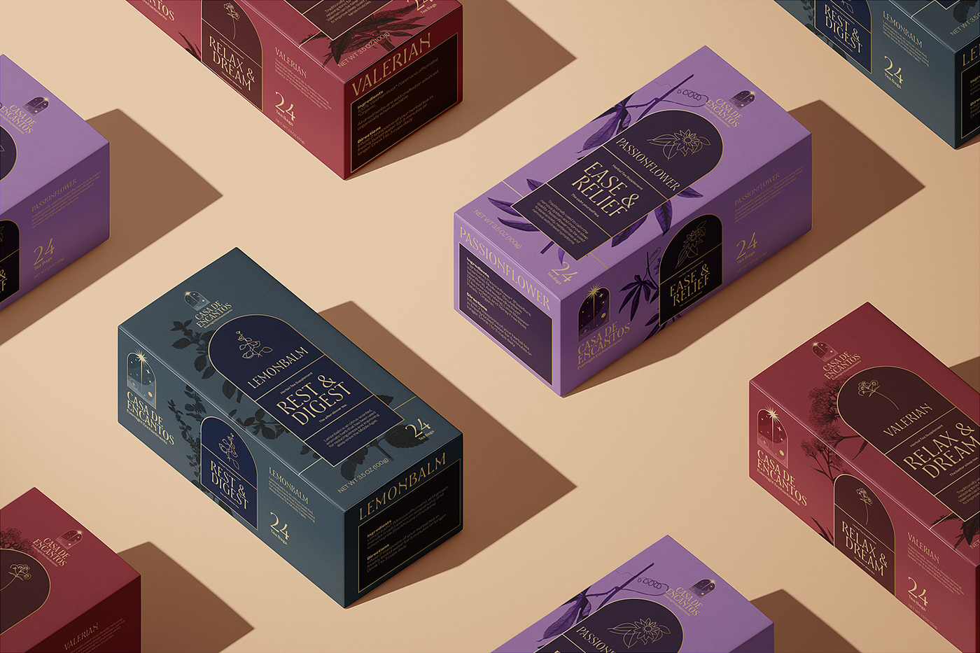 brand branding  business design herbal identity ILLUSTRATION  Logotype Packaging tea