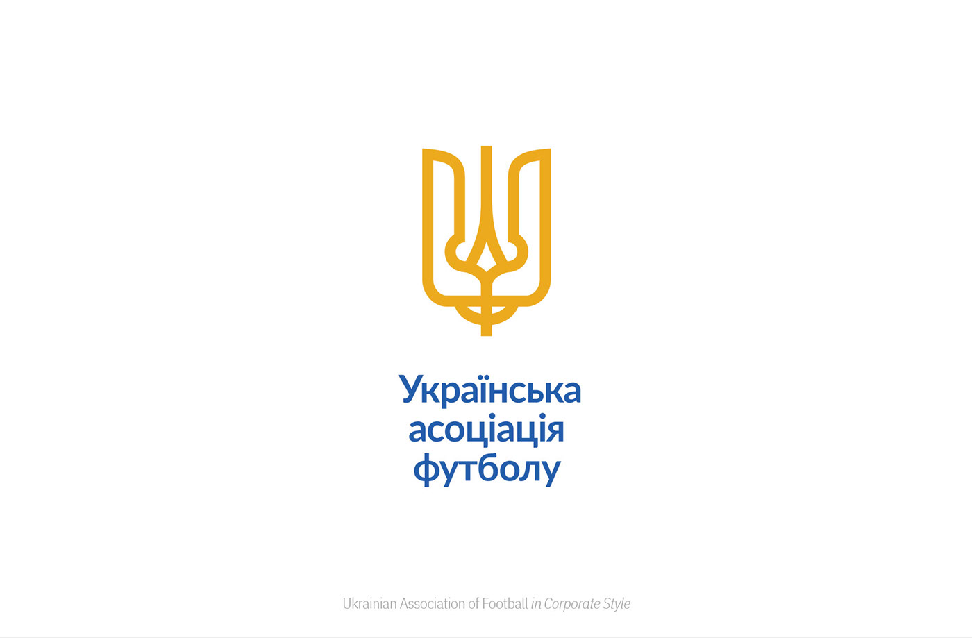 Ukraine Football Logo Redesign