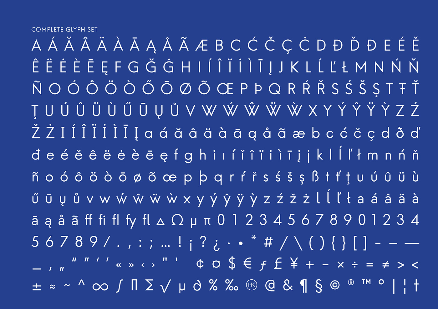 font Typeface hans kendrick type geometric alternative Futura avenir sans serif