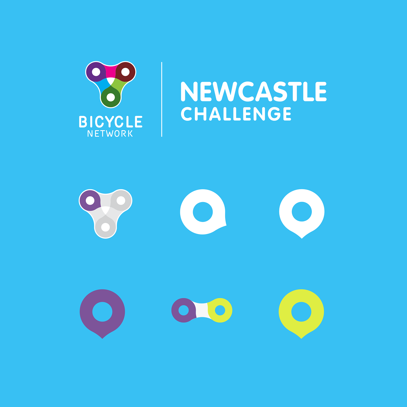 Bicycle Cycling bicycling riding bicycle poster cycling poster newcastle challenge Cycling Challenge Poster Design poster art