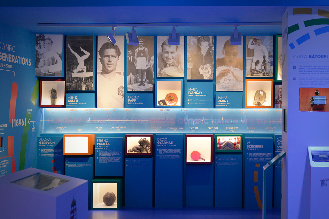 rio Exhibition Stand EventDesign Olympics introduction interactive hungary