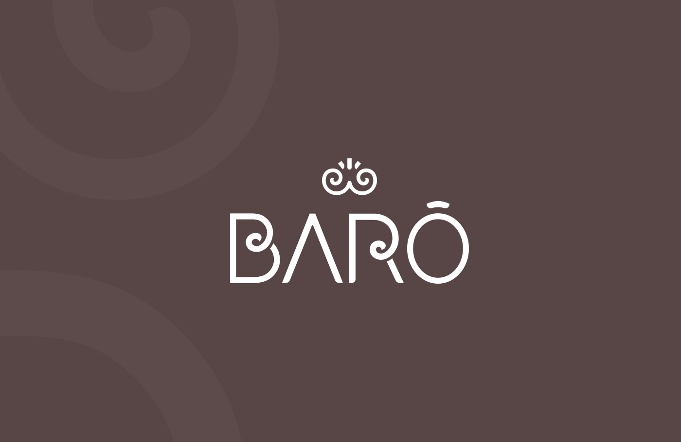 Baro Apogeu Studio brand brand identity naming ID logo Apogeu brown