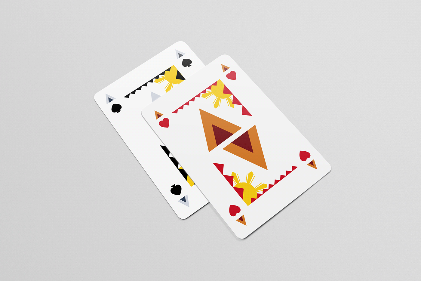 philippines filipino culture design graphic design  Card Deck cards Character design 