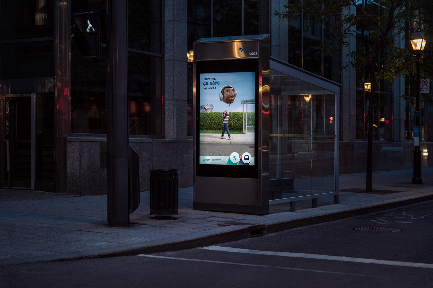3D Advertising  allshots campaign compositing exterior print transportation