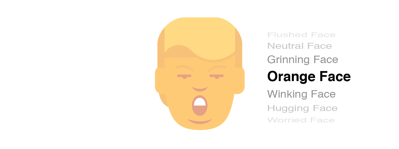 usa White House republican Emoji Telegram Trump Presidential Election gold orange