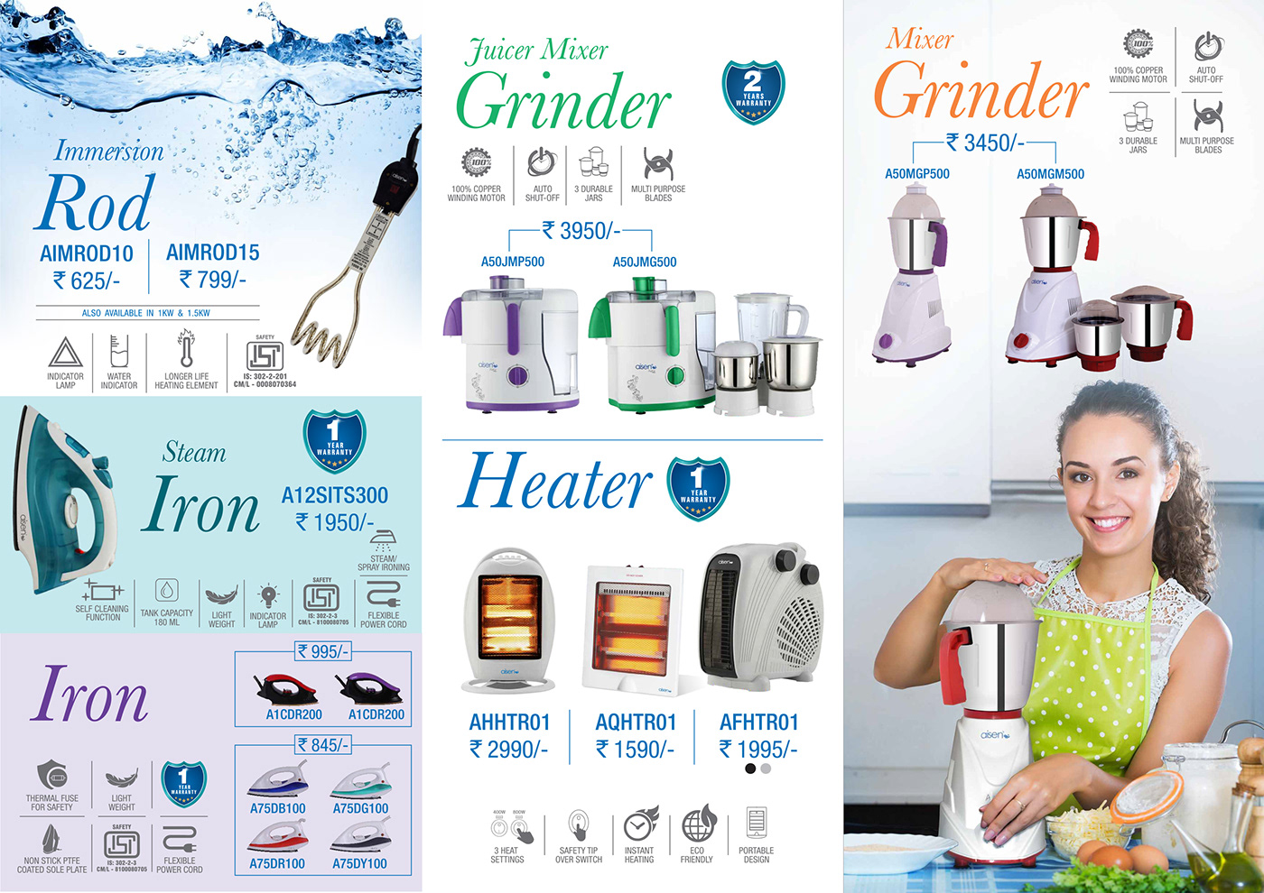 banner brochure product design  Product Leaflet