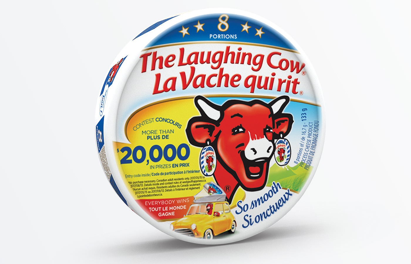 la vache qui rit fromage pointe Web concours lvqr bonheur partage route