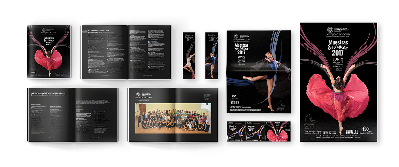 editorial editorial design  ballet marketing   design graphic design 
