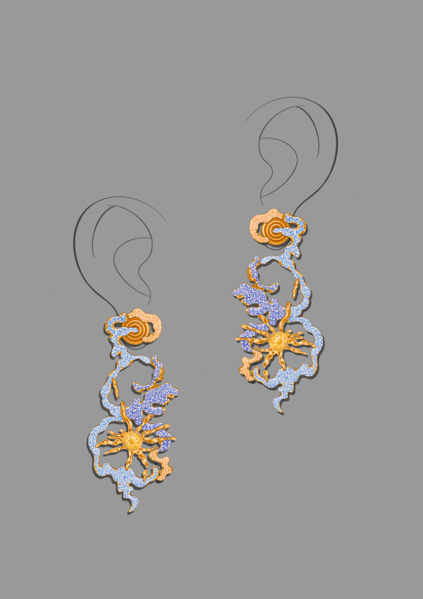 BigBang brooch earrings Fashion  galaxy Jewellery jewelry Jewelry Design  Necklace universe
