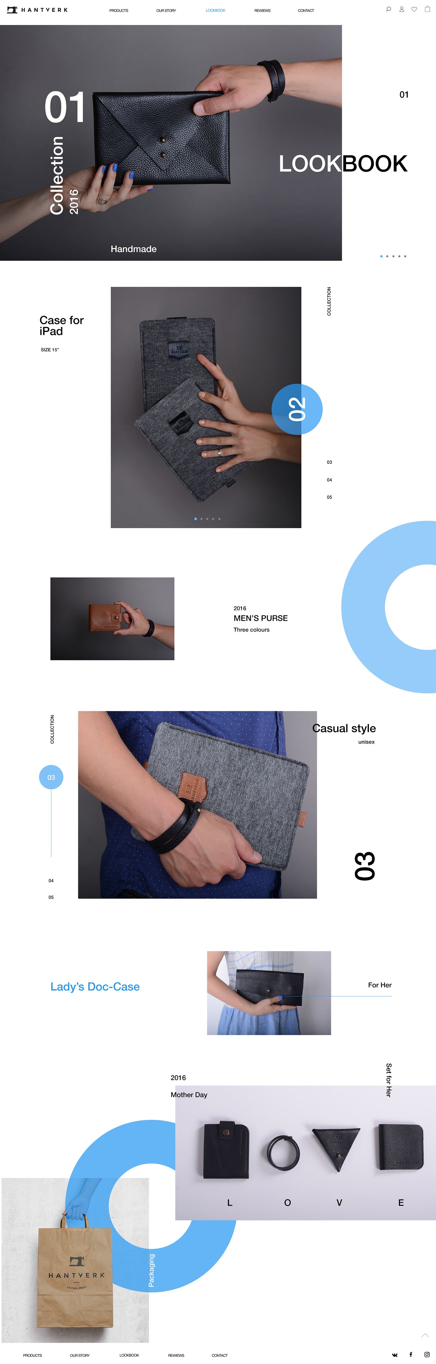 art direction  leather handmade design ux sketch UI Ecommerce Web redesign