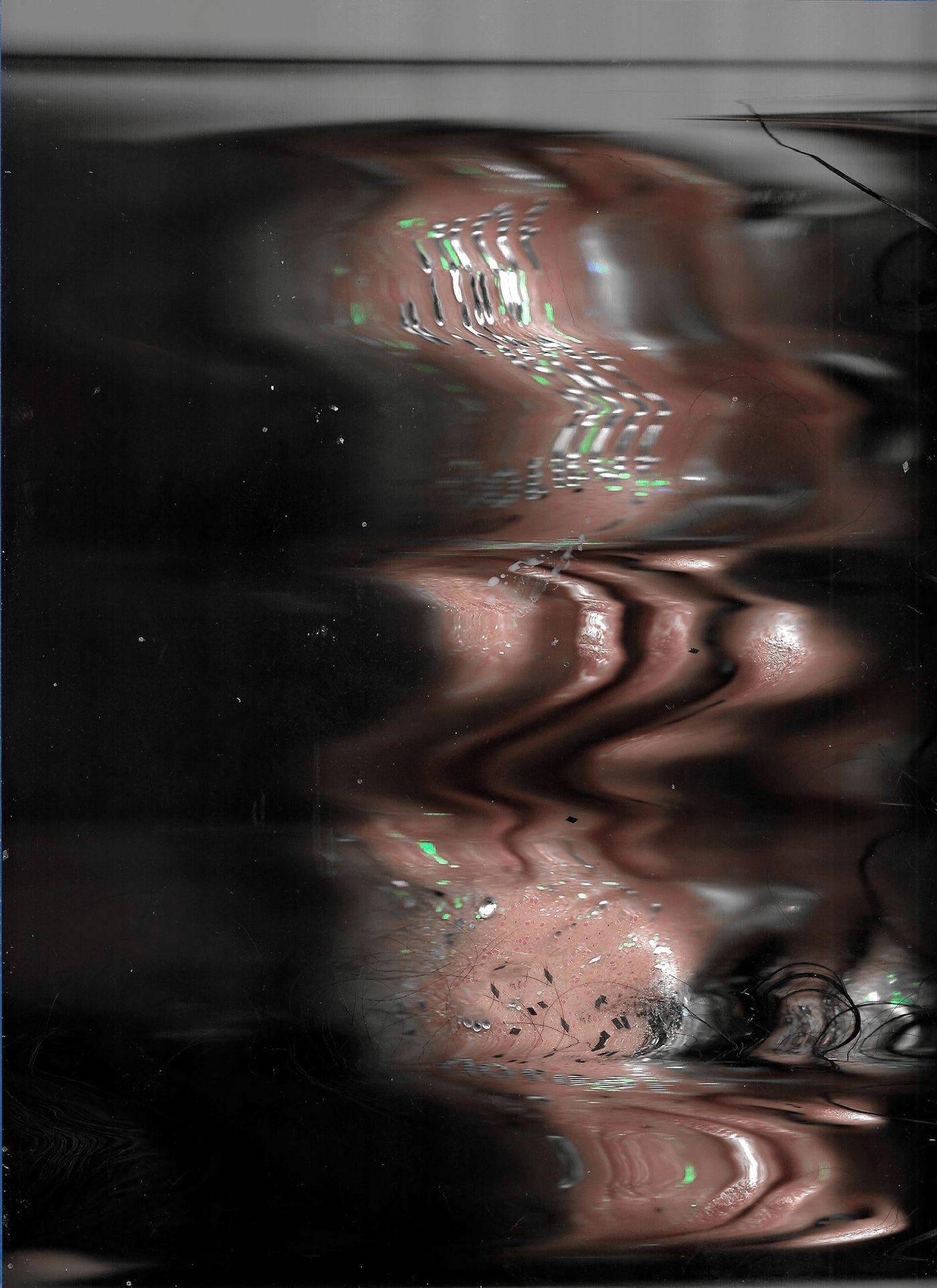 scanner scan sparkle Glitter abstract pattern Digital Art  concept visual mental illness