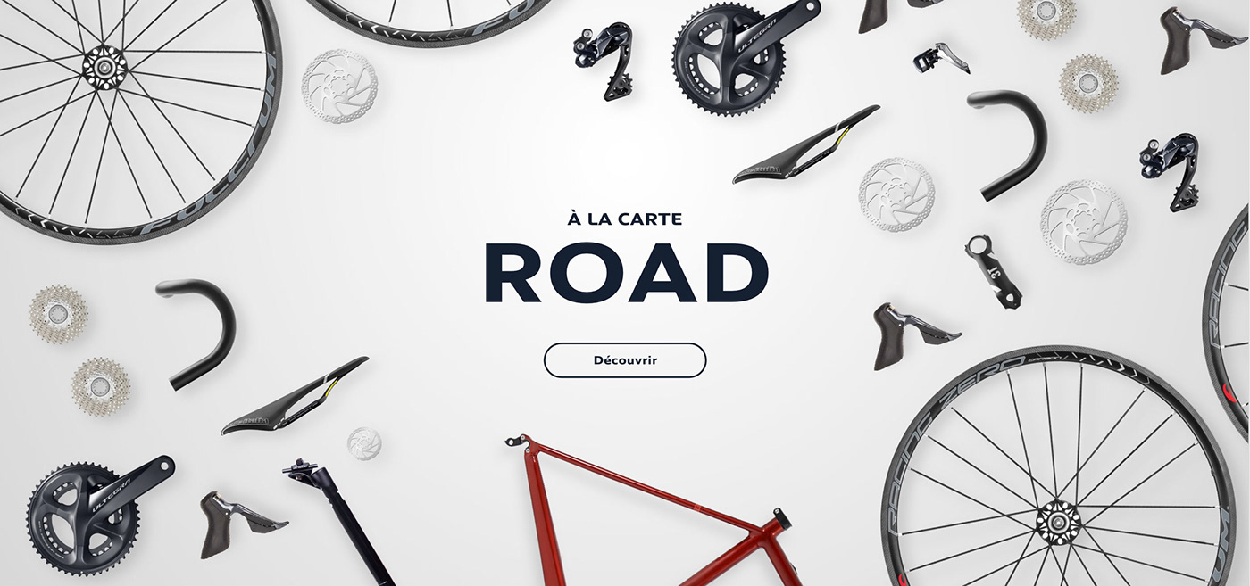 Bike cycle PEUGEOT fixie Webdesign design UI ux singlespeed art direction 