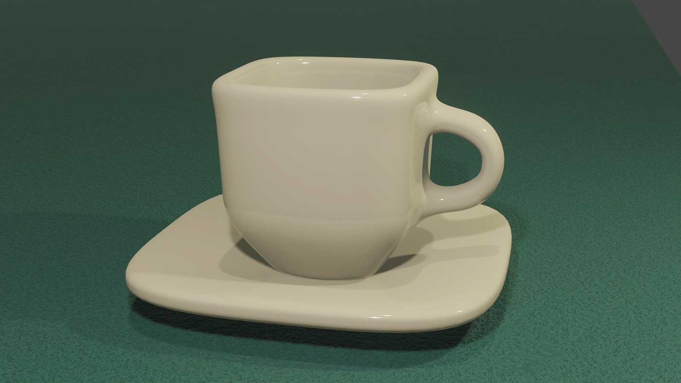 tea teacup Coffee blender blender3d 3d animation Fluid Simulation 3d modeling Render xícara