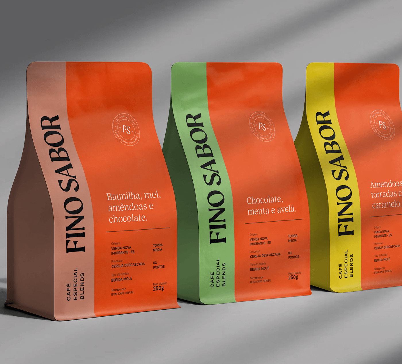 CONFEITARIA doceria Food  identidade visual Logotipo visual identity embalagem Packaging Coffee comida