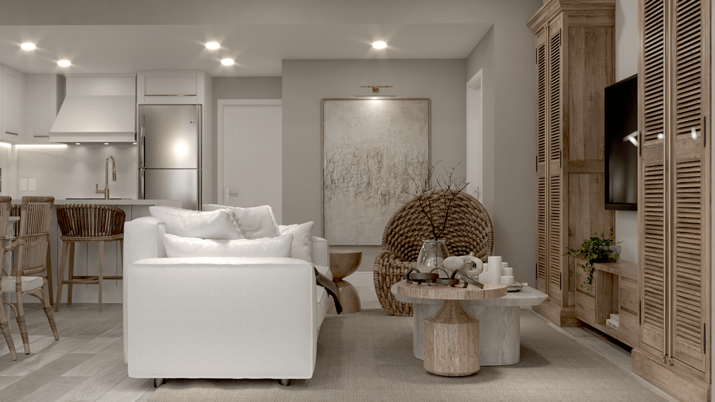 living room interior design  architecture Render vray visualization