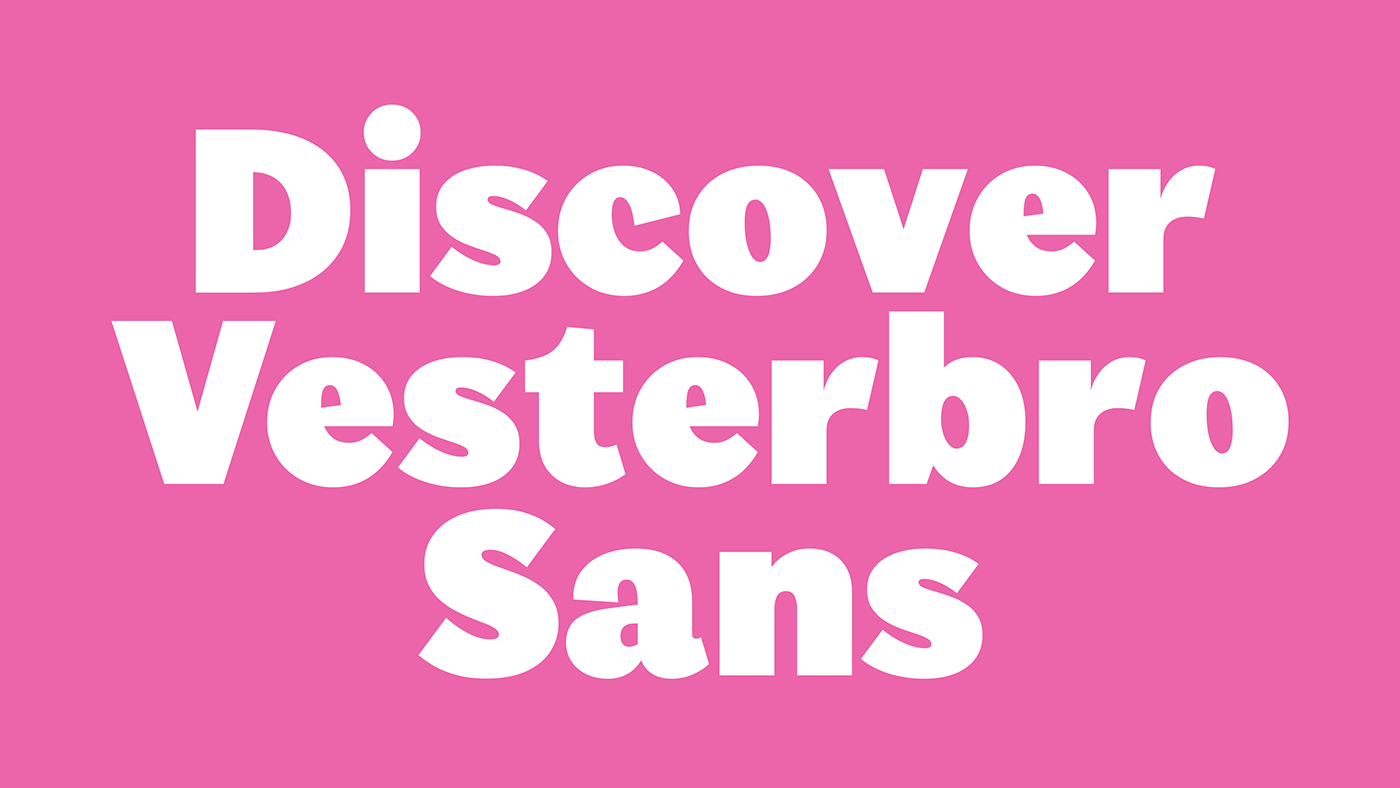 font Typeface sans serif variable blackfoundry typedesign letters vesterbro