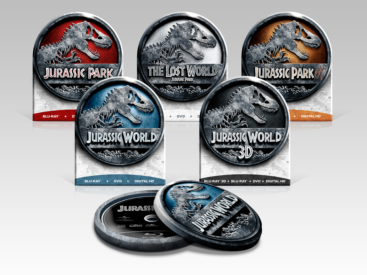 jurassic park blu-ray Packaging