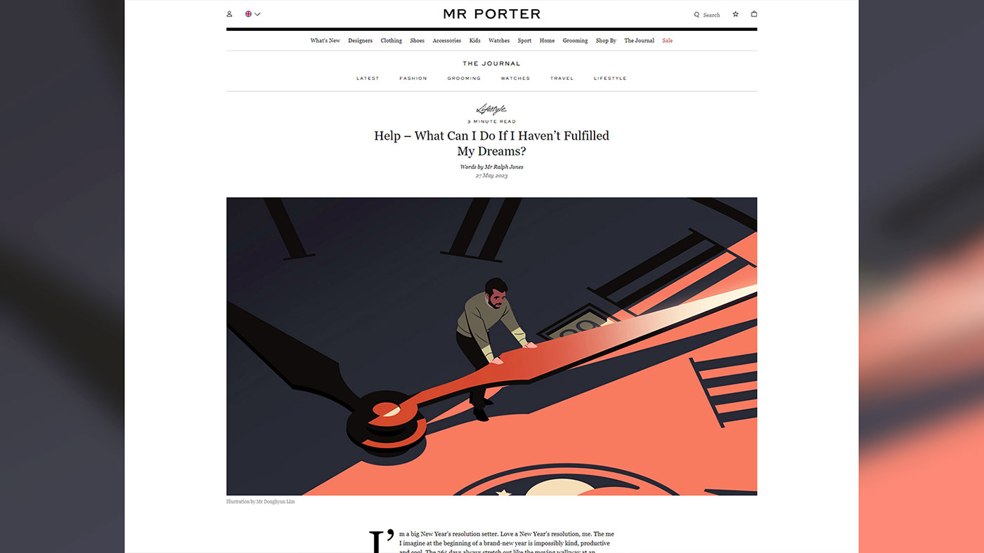design editorial Editorial Illustration Mr Porter mrporter