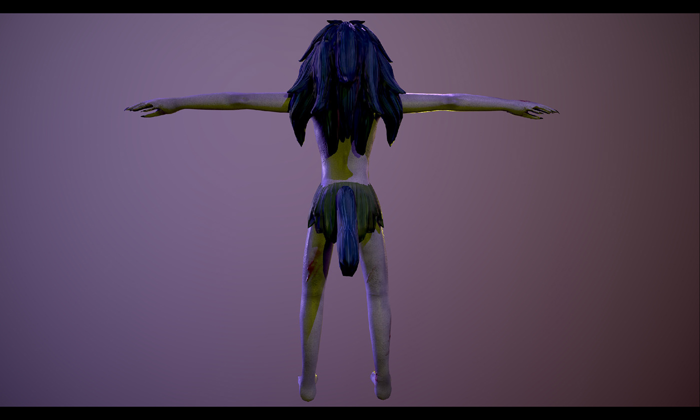 3D animation 3d Character 3D horror Multimedia  personaje Personaje 3D
