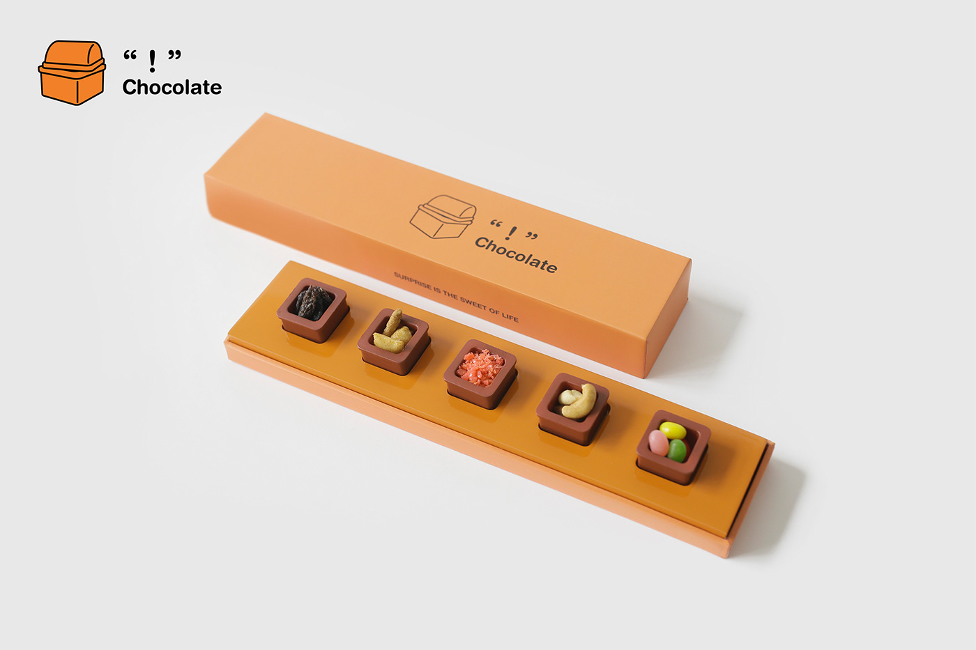 chocolate Food  MUSE DESIGN AWARDS Packaging reddot award snack snack packaging industrial design  SCAD