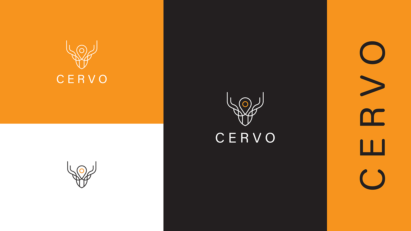 delivery design pictogram sketch logo visual identity deer animal Saudi Arabia profile design