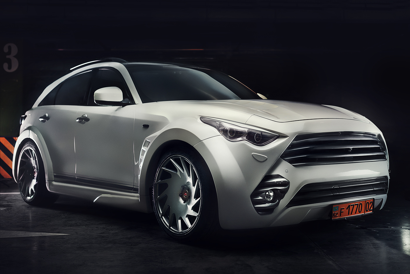 infiniti almaty car kazakhstan qx70 supercar Automotive Photography