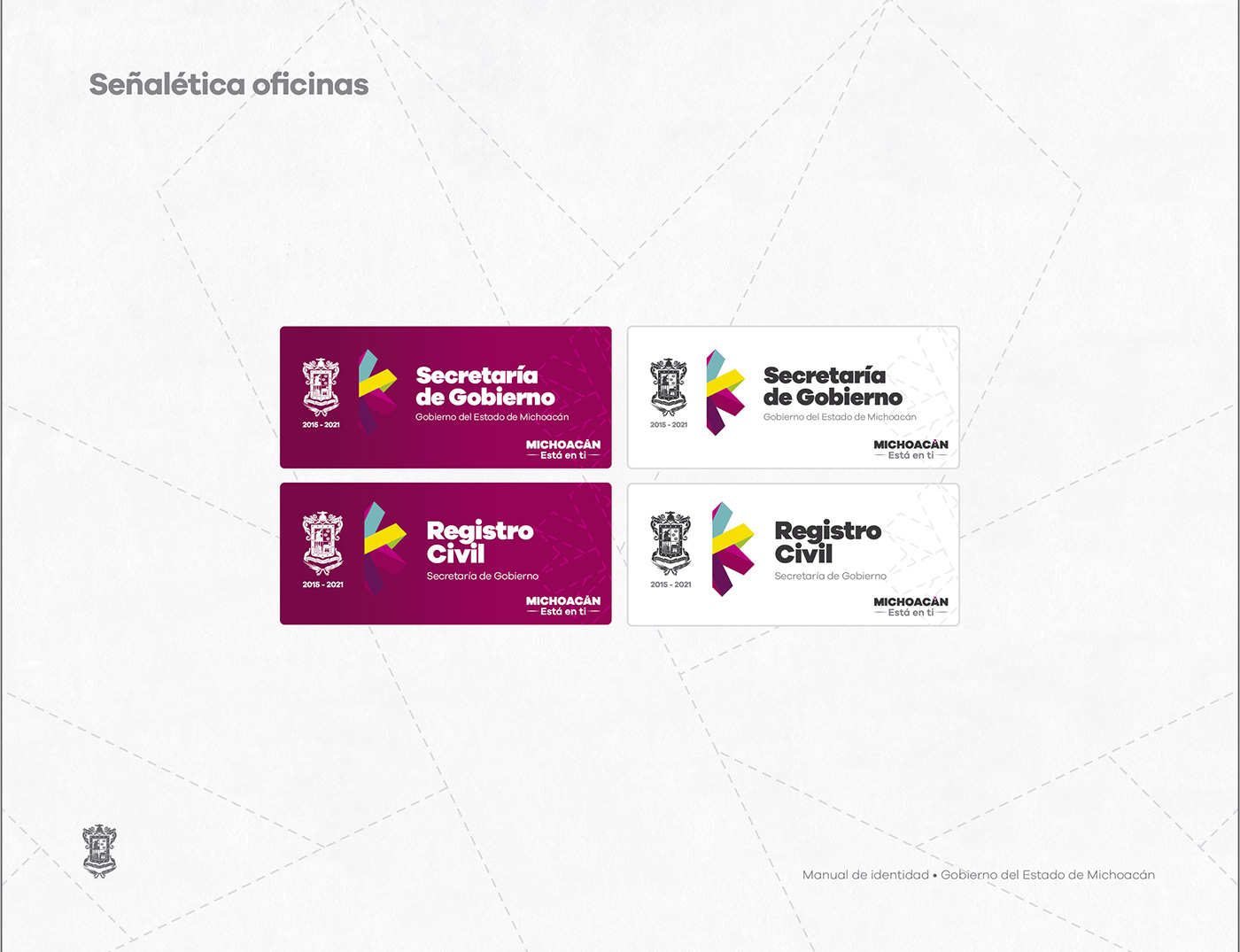 branding  diseño gráfico Gobierno identidad gráfica manual HamSan