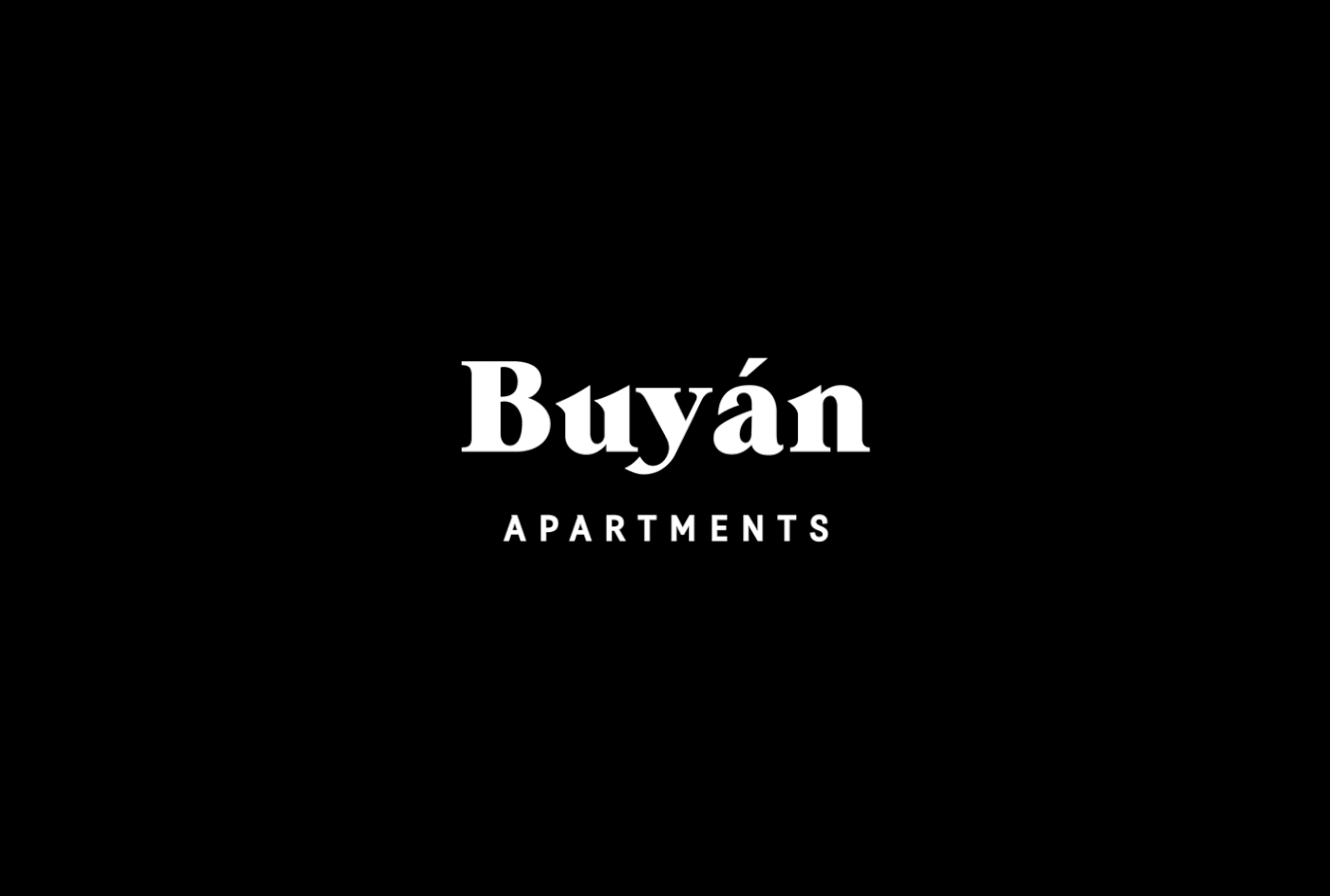 Buyan apartments building lifestyle brand Logotype identity bienal mexico graphics