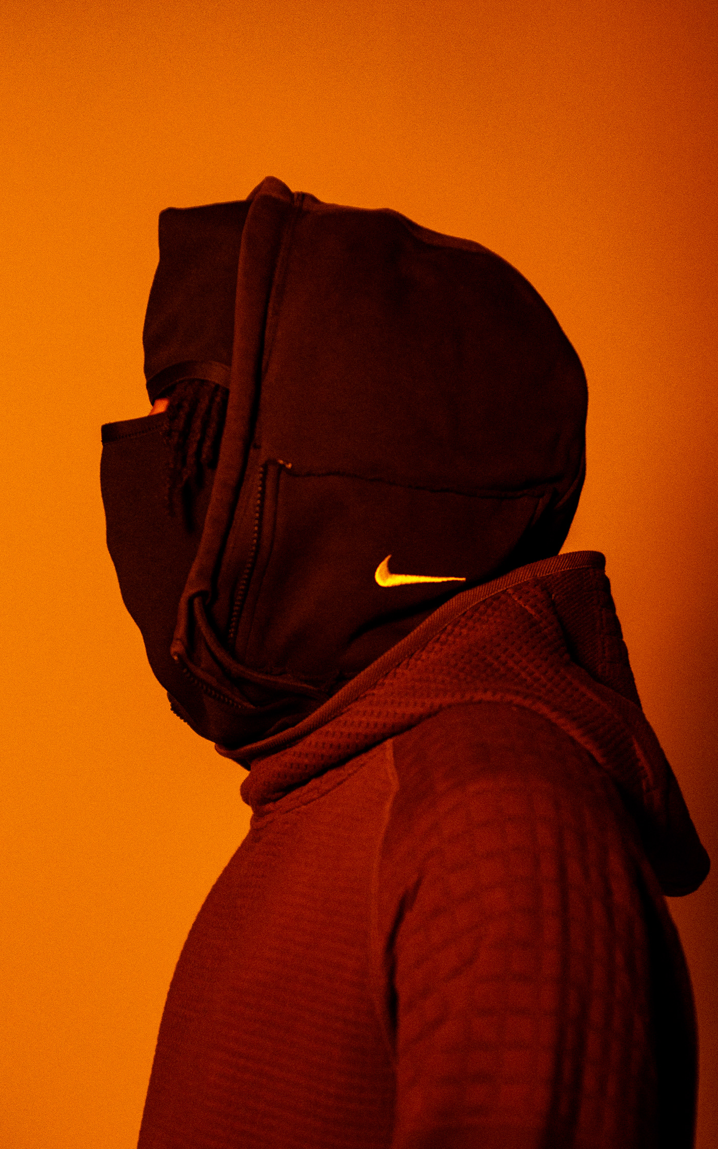 concept Digital Art  editorial Fashion  Nike Poster Design Sustainable techwear: STREETWEAR typography   upcyling