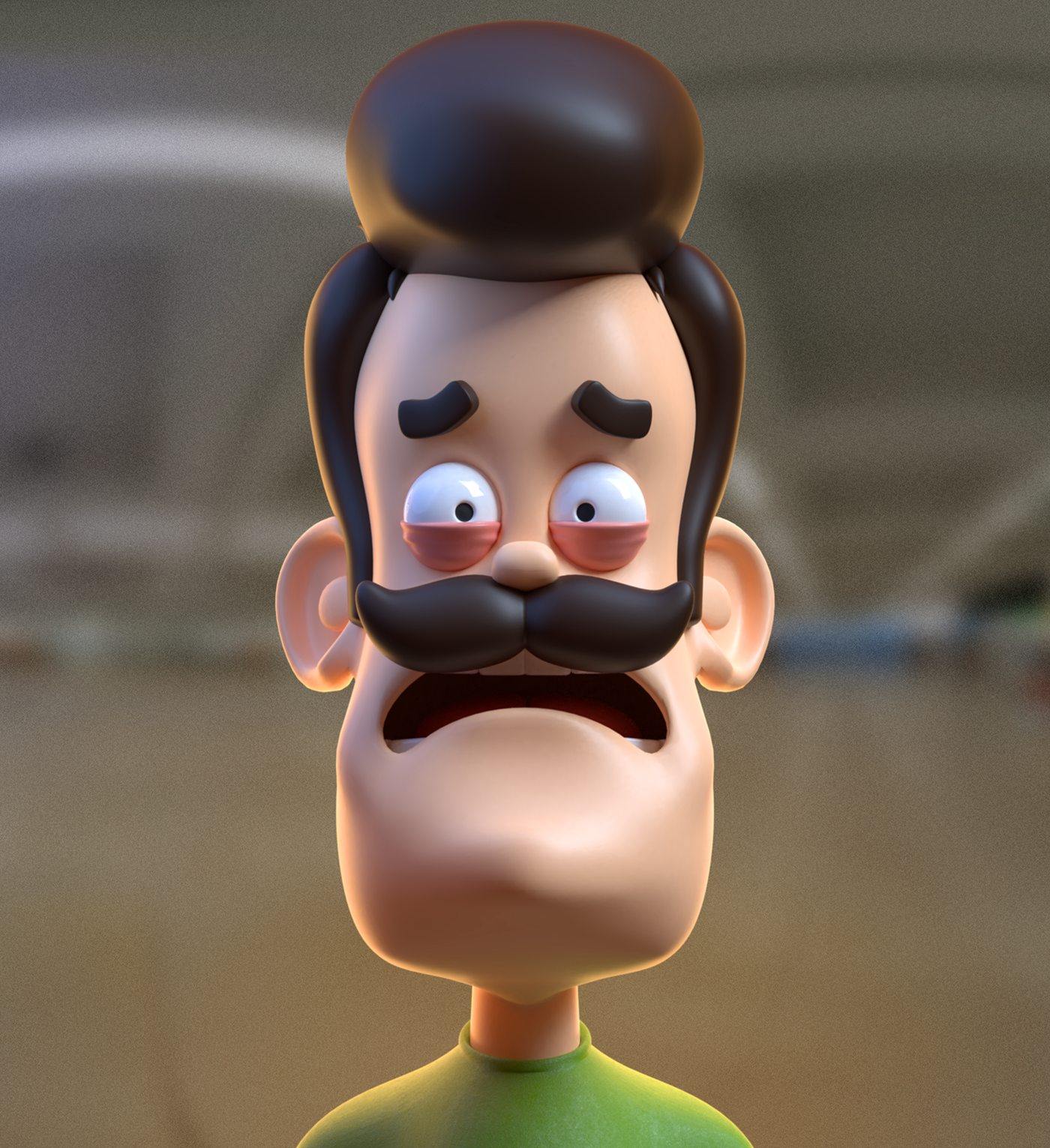 characters 3D ILLUSTRATION  Character design  Sculpt animation  animation3D blender blender3d mexico